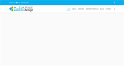 Desktop Screenshot of algarvewebsitedesign.com